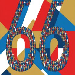 1967 The Year We Dropped the Map Framed Paper Print | Birth Year Wall Art | Vintage Map Home Decor Gift