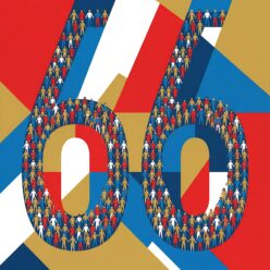 1967: The Year We Dropped the Map Rolled Poster Print | Birth Year Wall Art | Vintage Map Home Decor | Living Room Bedroom Office Gift