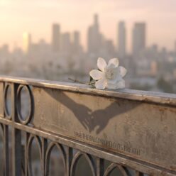 1968: The Balcony Held Its Breath Rolled Poster Print | Macabre History Art | Vintage Wall Decor for Living Room, Bedroom, Office