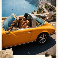 1969: When the Sky Was Your Roof Framed Paper Print | Coastal Cruising Lifestyle Art | Vintage Beach Wall Decor | Home Office Gift