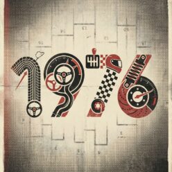 1976: The Year Speed Had Consequences Rolled Poster | F1 Wall Art | Vintage Racing Decor | Living Room Bedroom Office | Gift for Motorsport