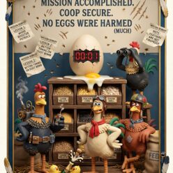 Mission Accomplished Coop Secure Rolled Poster Print | Mission Success Wall Art | Modern Home Decor | Office Inspiration | Affordable Gift