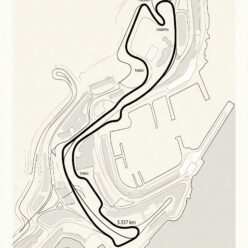 Monaco Circuit: Where Precision Meets Madness Framed Paper Print | F1 Wall Art | Motorsport Decor | Formula 1 Gift for Him | Home Office