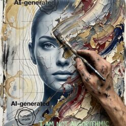 My Flaws Are My Signature Rolled Poster Print | Human Rebellion Wall Art | Modern Home Decor | Bedroom Office Dorm Room | Gift Idea