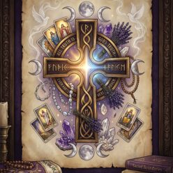 My Magic And My Messiah Coexist Rolled Poster | Spiritual Syncretism Wall Art | Mystical Home Decor | Bedroom Office Gallery Print