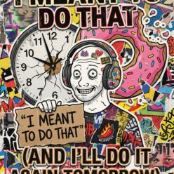 This Isn’t a Mistake It’s a Feature Framed Paper Print | Neurodivergent Living Wall Art | Modern Home Decor Gift for Office Bedroom