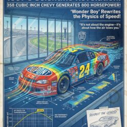 When Science Met Southern Soul Framed Paper Print | Motorsport Heritage Wall Art | Vintage Racing Decor | Man Cave Gift | Home Office Art